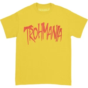 Boys' Fall Out Boy Trohmania Youth Tee T-shirt Youth Medium Yellow - Picture 1 of 2