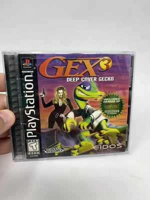 Gex 3: Deep Cover Gecko (PlayStation 1, 1999) Cib Complete TESTED Works - Image 1 of 4