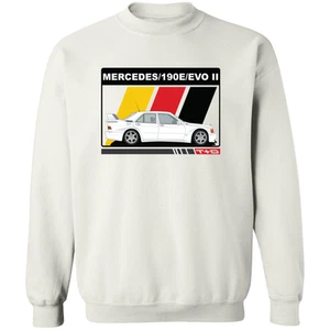 Sweatshirt mit deutscher Flagge Streifen 190E Evo II Rundhalsausschnitt - Bild 1 von 104