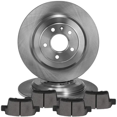 Rear Solid Brake Rotors Brake Pads For Ford Freestyle Taurus Mercury Montego — 第 1/4 张图片