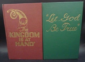 The Kingdom Is At Hand & Let God Be True (Watchtower Bible And Tract Society) - Imagen 1 de 11