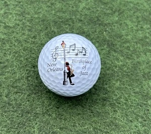 New Orleans Geburtsort des Jazz Display Golfball - Bild 1 von 2