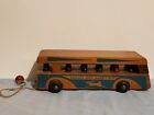 Old Wooden Holgate Jack Rabbit Bus Pull Toy With 12 Passengers