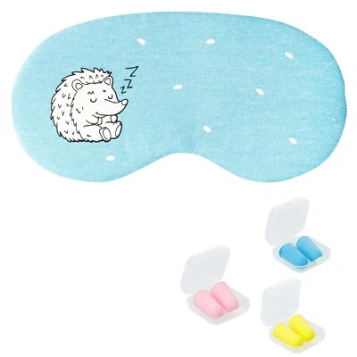 ULTRABYEASYPEASYSTORE Igelauge Schlafmaske + wiederverwendbare beruhigende heiße/kalte Kopfschmerzen Linderung Gel Maske UK