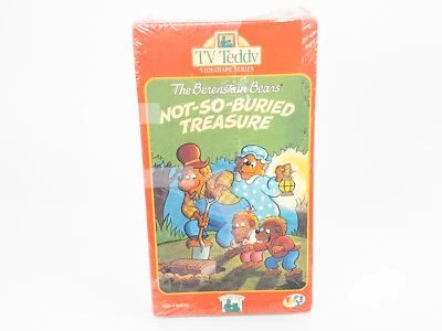 TV Teddy The Berenstain Bears, Not-So-Buried Treasure, Teddy Ready,  New, Sealed - Image 1 of 2