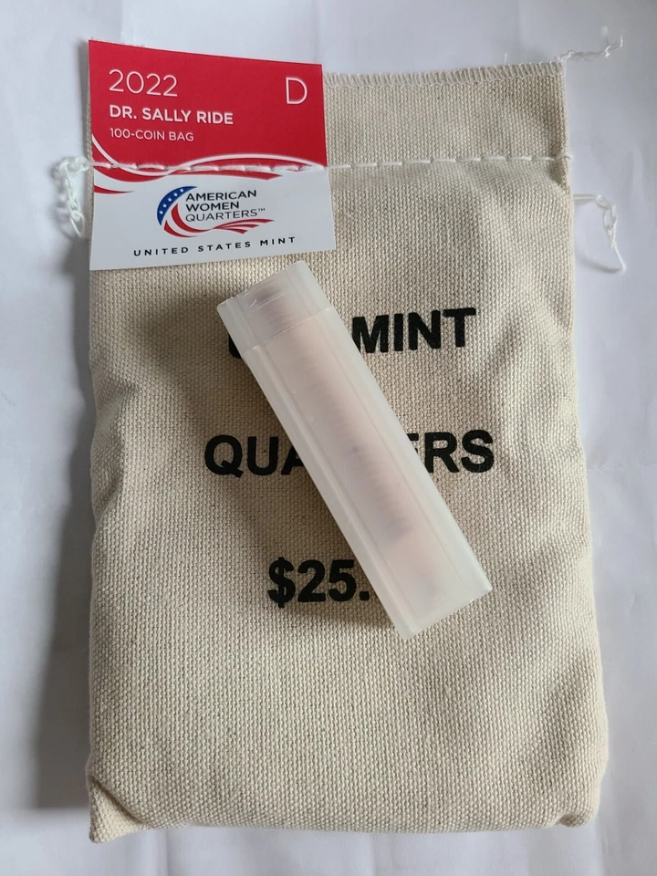 2022-D Dr. Sally Ride American Women AWQ Quarters, One Full Roll - Image 1 of 1