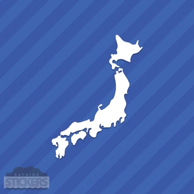 Japan JPN State Outline Vinyl Decal Sticker Japanese - Image 1 of 2
