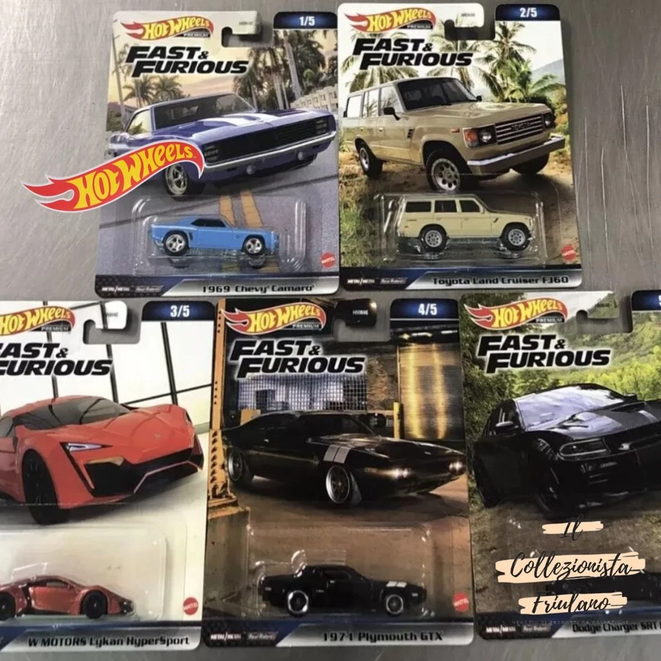 Hot Wheels Mattel 2023 Fast and Furious Series 2 Singola Auto Collezione 1/64 - Immagine 1 di 1