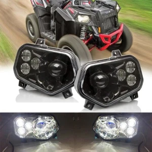 für Polaris RZR 800 900 570 Ranger LED Scheinwerfer Umbau Ersatz Scheinwerfer  - Bild 1 von 9