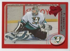 2002-03 O-Pee-Chee Premier Red #117 Jean-Sebastien Giguere /100 kl