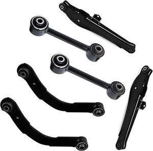 6pc Rear Lower Forward Rearward + Upper Control Arm Kit for Jeep for Dogde - Picture 1 of 1