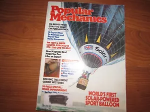 vintage Popular Mechanics Magazine Vol. 155 No. 4 April 1982 - Picture 1 of 2