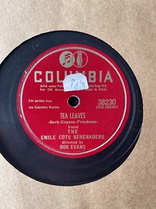 Nick De Frances 78rpm Single 10-inch Columbia Records #38230 In Martha's Eyes   - Picture 1 of 1