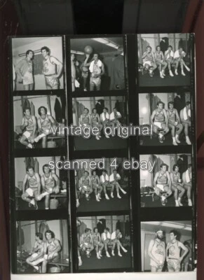 ORIGINAL  1970 CONTACT SHEET KENT MCCORD MARTIN MILNER ADAM-12 RICK NELSON - Image 1 of 2