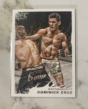 DOMINICK CRUZ ROOKIE 2011 TOPPS UFC MOMENT OF TRUTH RC DEBUT CARD MMA