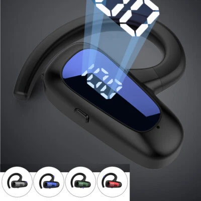 Bluetooth Headset Wireless Music Earbud Earphone Sport Headphones Microphone - Image 1 of 4