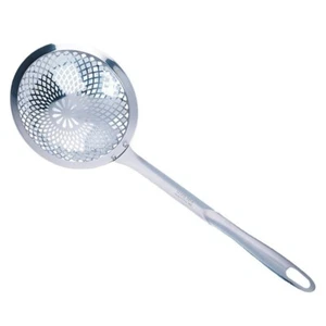 Long Handle Skimmer Spoon Mesh Strainer Fried Food Filter Scoop - Picture 1 of 12