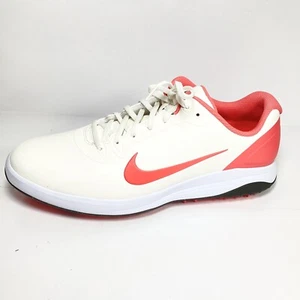 Nike Infinity G Men’s Spiked Golf Shoes 'Sail/Ember' CT0531-104 Size 8.5 New - Picture 1 of 11