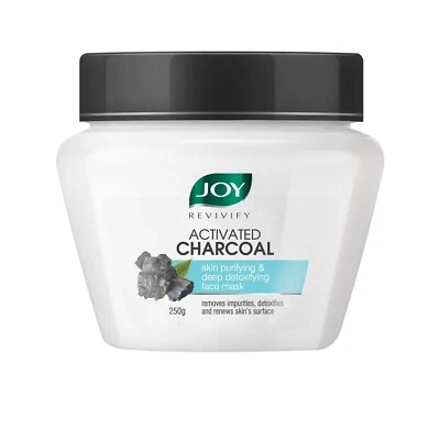 Joy Revivify Activated Charcoal Deep Detoxifying & Purifying Mask (250g), - Image 1 of 4