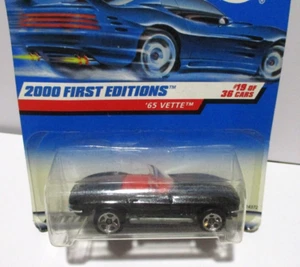 Hot Wheels 2000 First Editions ‘65 Vette 19 Of 36 Cars - Picture 1 of 5