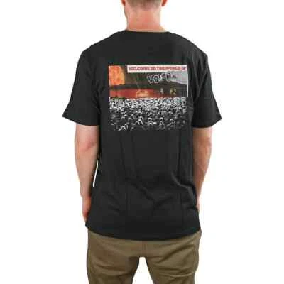 Volcom Worlds Collide BSC S/S T-Shirt - Nero - Immagine 1 di 4