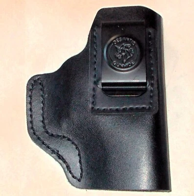 DESANTIS Leather IWB holster, right hand, sz 031 E1 Glock 19, SW 469, LC 380 ++ - Image 1 of 4