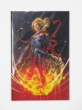 Captain Marvel #1 signed by David Nakayama Variant Hughes Virgin