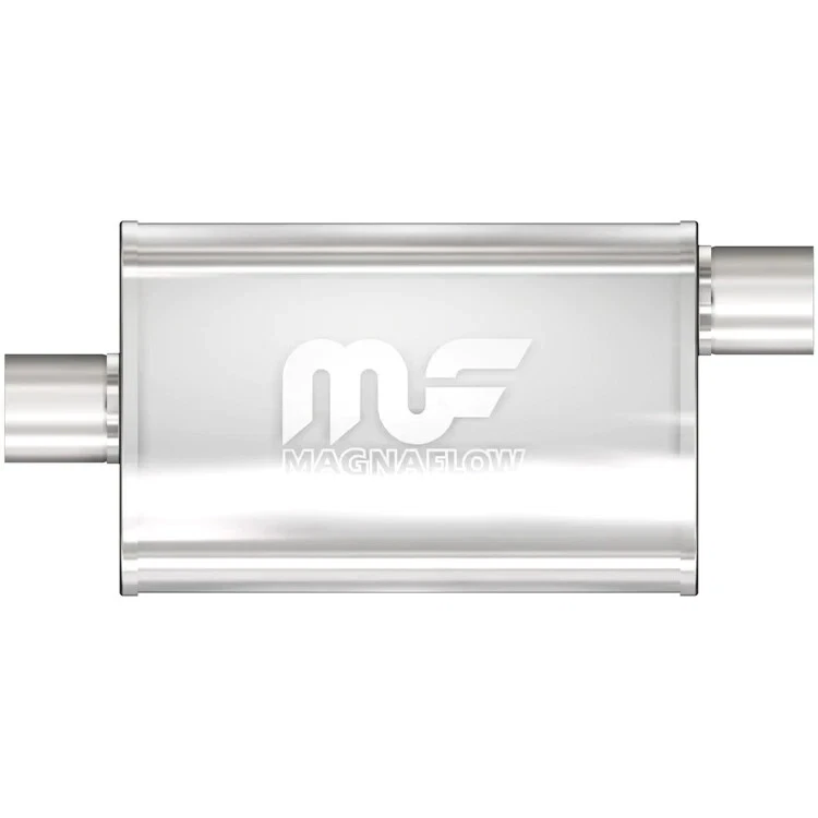 MagnaFlow 2.5in Center Inlet 2.5in Outlet Oval Straight-Through Muffler - Image 1 of 1