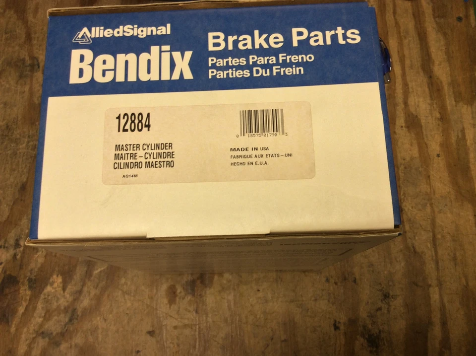 Cilindro maestro Bendix para Nissan Pathfinder 12884 hecho en EE. UU. Foto 1 de 4