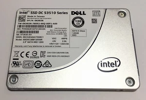 *Intel 0KX83R 120GB SSD 2.5" SATA Model: SSDSC2BB120G6R DP/N: KX83R* - Picture 1 of 2