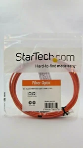 StarTech FIBLCST3 9.8 Ft. Multimode 62.5/125 Duplex Fiber Patch LC-ST - Picture 1 of 4