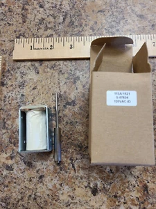 Solenoide lineal intermitente, empuje, 120 V CA, 0,5" carrera, 21 oz fuerza - Imagen 1 de 3