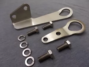Triumph TR5/6 STAINLESS STEEL Lifting Eye Kit (inc: front & rear eye + bolts) - Picture 1 of 14