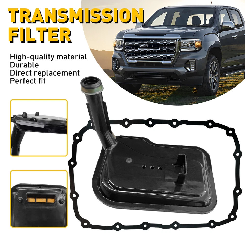 Auto Trans Kit Filter w/ Pan Oil Gasket For 2006-2014 Cadillac CTS STS Escalade - Image 1 of 4