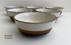 6 DENBY POTTERS WHEEL DINNER SOUP CEREAL BOWLS - GREAT CONDITION