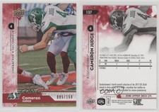 2018 Upper Deck CFL Red /150 Cameron Judge #137