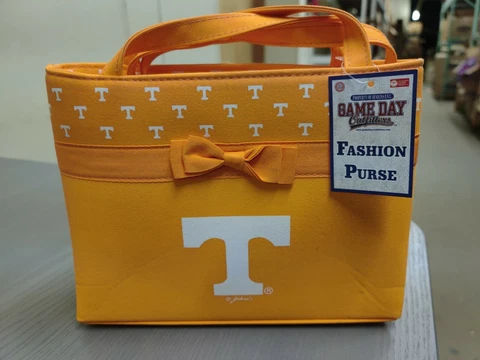 Officially Licensed Tennessee Volunteers Team Logo Women's Orange Fashion Purse Cover