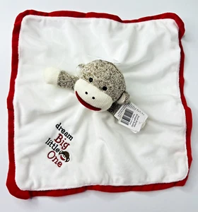 NEW NWT Baby Starters Little Monkey Rattle Sock Monkey unisex baby lovey toy - Picture 1 of 4