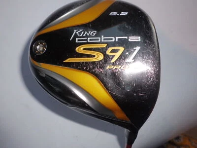 PRE~LOVED KING COBRA S9.1PRO S DRIVER ~ 9.5' LOFT  ~ STIFF TRUE TEMPER GRAPHITE - Image 1 of 4