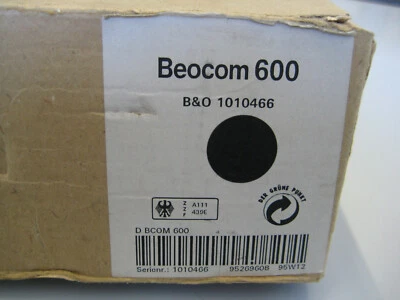 B&O BeoCom 600, schwarz, NEU!!! - Bild 1 von 4