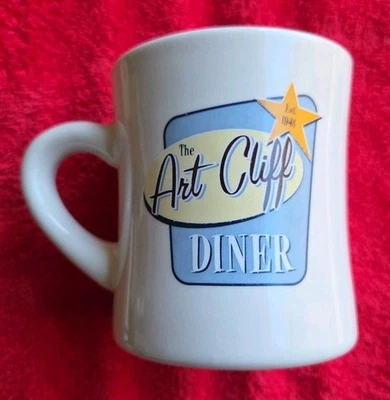 Art Cliff Diner Est. 1943, Vineyard Haven, MA Heavy Duty Diner Style Coffee Mug - Image 1 of 4