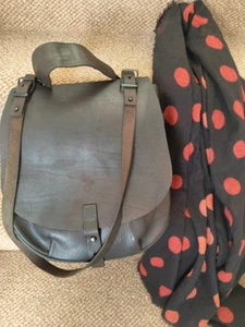 All Saints Women's Bag With Light Brown Scarf (Wool) - Picture 1 of 21