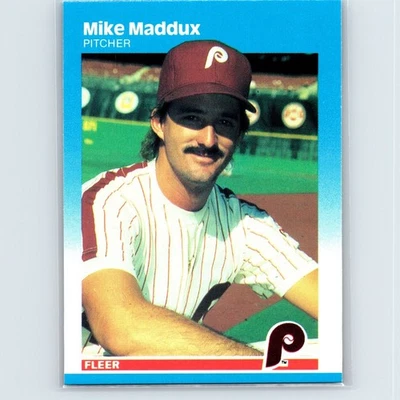 1987 Fleer - Mike Maddux #179 (RC) - Philadelphia Phillies - Image 1 of 2