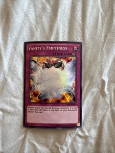 Yugioh Eitelkeitsleere THSF-DE059 Super Rare MP - Bild 1 von 2