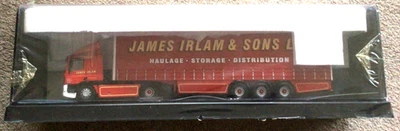 Corgi Modern Truck 75401 LEYLAND DAF 85 Curtainside JAMES IRLAM & SONS LTD - Image 1 of 2
