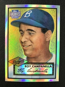 2001 Topps Archives Reserve #11 Roy Campanella Brooklyn Dodgers 1952 - Picture 1 of 2