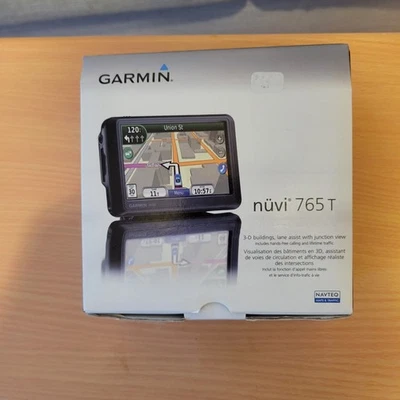 Garmin nüvi 765T 4.3" GPS  Bundle w/ Mount, Cables & Case — Lane Assist,  - Image 1 of 4