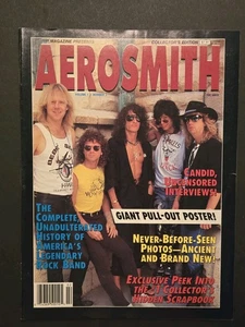RIP Magazine Presents Aerosmith - Includes Giant Poster Complete  - Foto 1 di 4