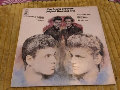EVERLY BROTHERS-ORIGINAL GREATEST HITS CBS 66255 (1970) 2 LP SET  VG CONDITION - Image 1 of 4