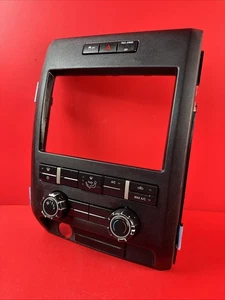 2011-2014 Ford F150 Radio Bezel Climate Control Double Din 9l34-1a330 - Picture 1 of 13
